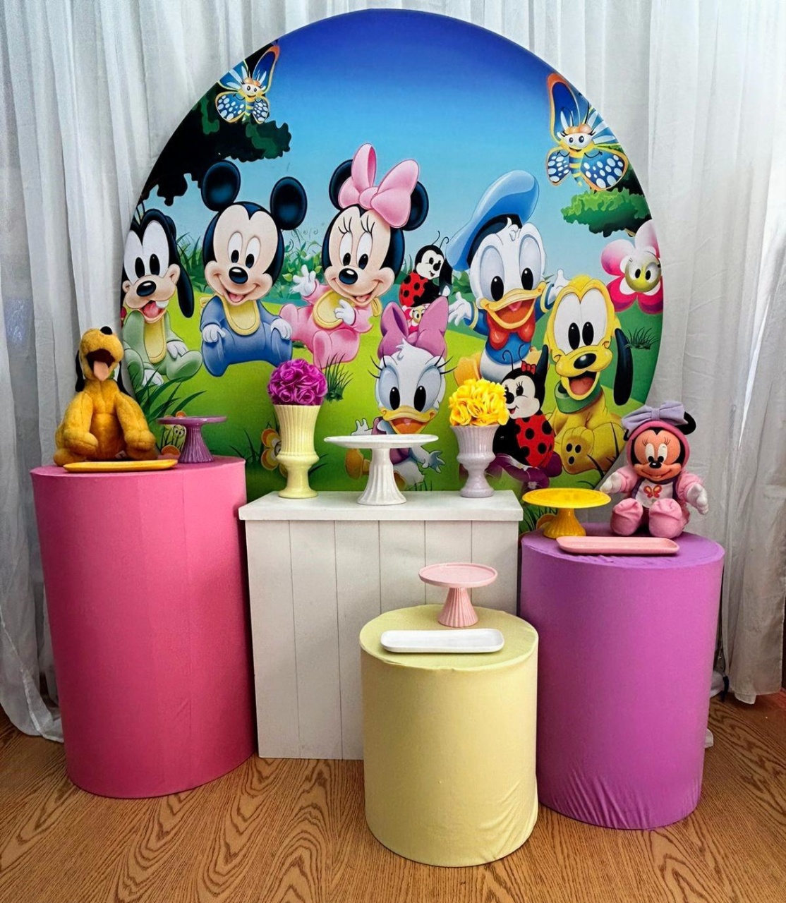 Pegue & Monte Baby Disney (Menina) - Kit Prata - Jessica Souza de Macedo