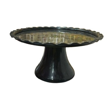 Bandeijas Acrilico Onda - Preto - Jessica Souza de Macedo