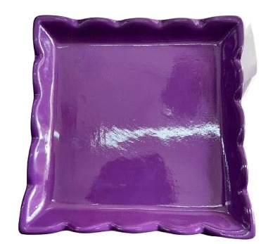 Bandeija Quadrada Pp - Roxo - Jessica Souza de Macedo
