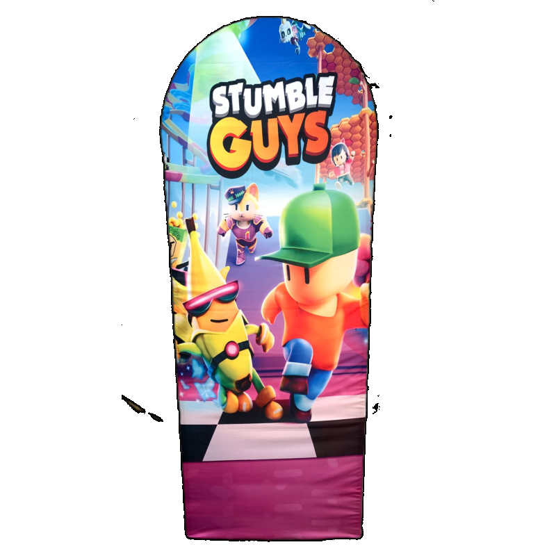 Painel Lateral/Romano Stumble Guys - 0,70X2M - Jessica Souza de Macedo