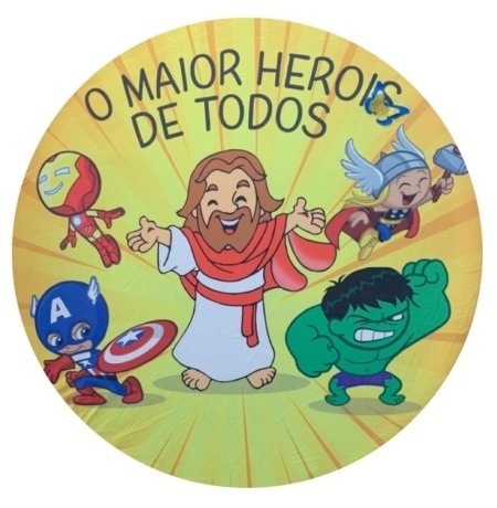 Painel Temático Herois de Jesus - Jessica Souza de Macedo