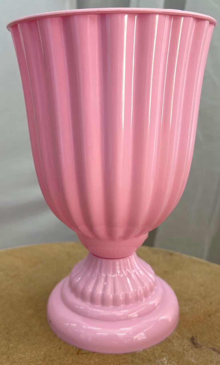 Vaso Dubai Acrilico P - Rosa Candy  - Jessica Souza de Macedo