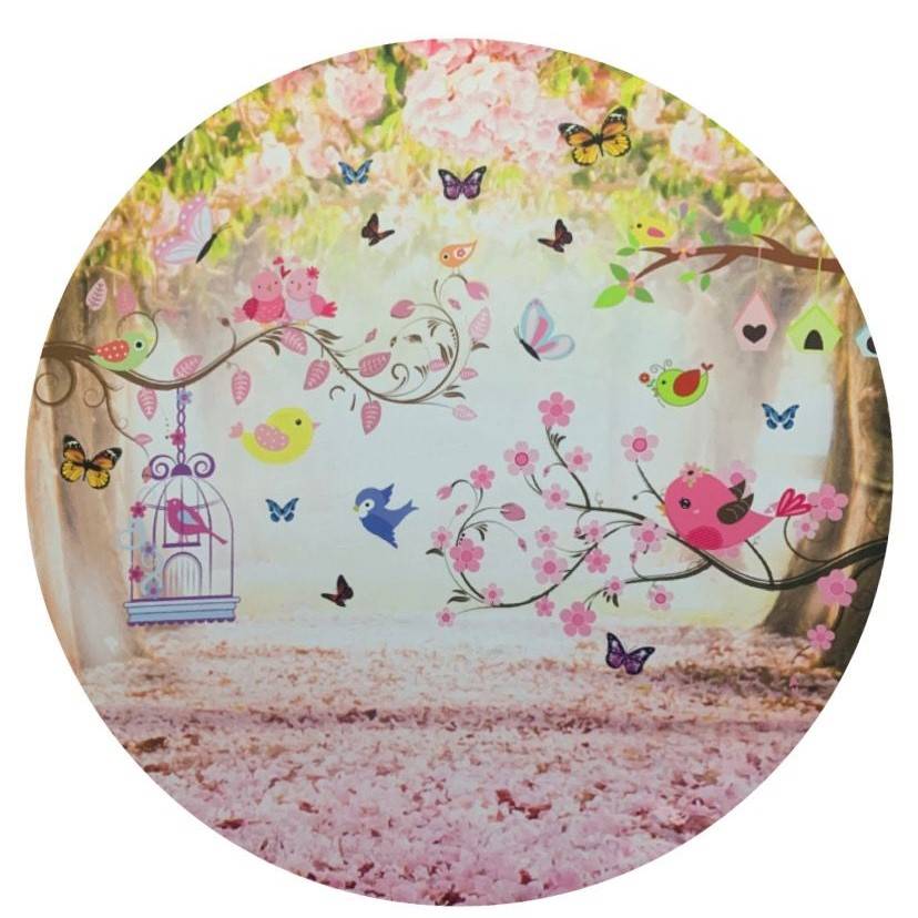 Painel Temático Jardim Encantado - Jessica Souza de Macedo