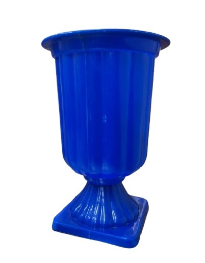 Vaso Acrilico - Azul Escuro  - Jessica Souza de Macedo