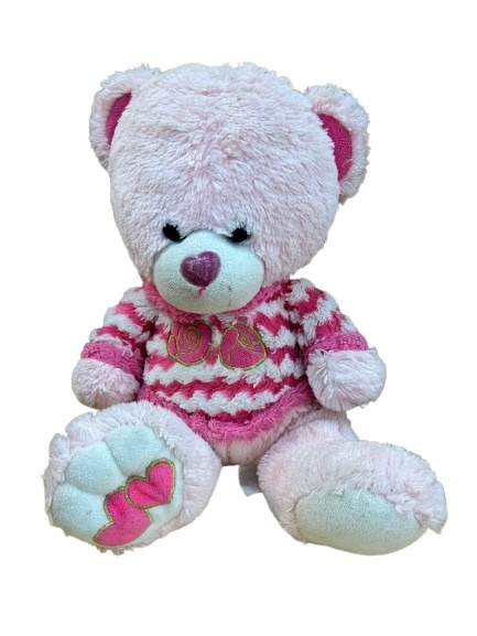 Pelucia - Ursa Rosa - Jessica Souza de Macedo