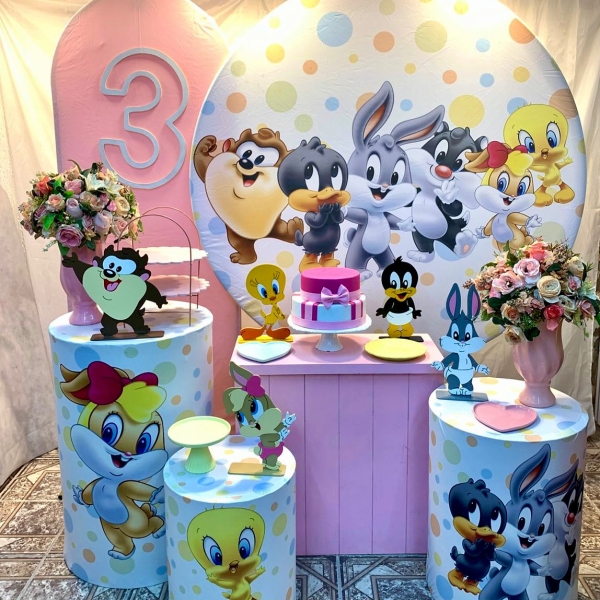 Baby Looney Tunes (Menina) - Kit Ouro - Jessica Souza de Macedo