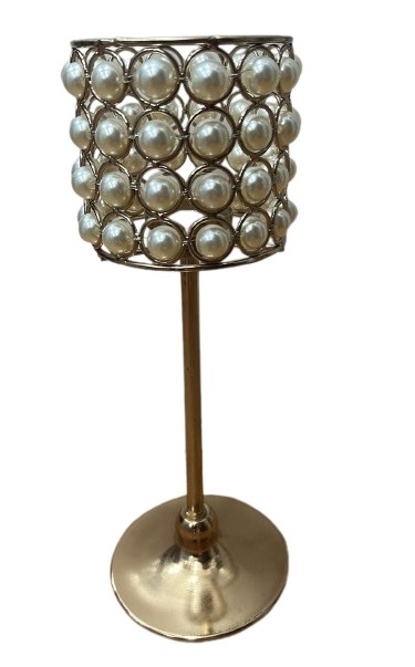 Vaso Metal Dourado P (Modelo 04) - Jessica Souza de Macedo