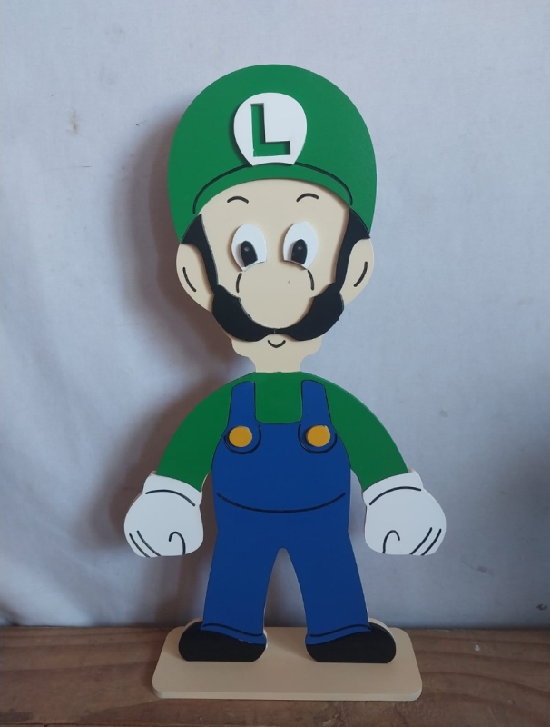 Display Super Mario (Luigi) - Jessica Souza de Macedo