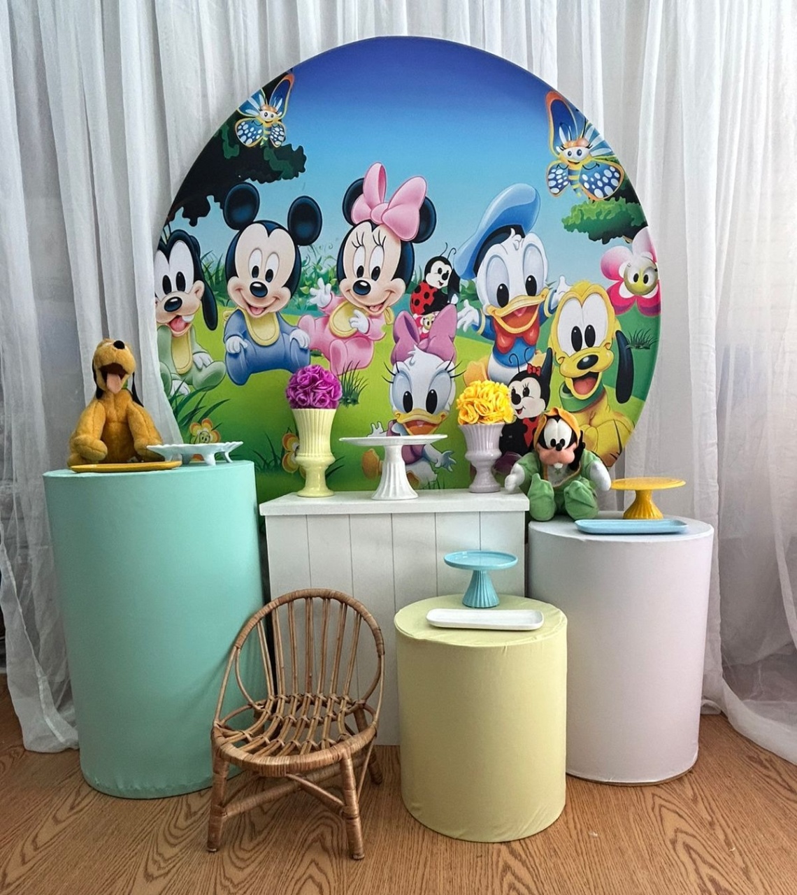Pegue & Monte Baby Disney (Menino) - Kit Prata - Jessica Souza de Macedo
