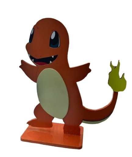 Display Pokemom - Charmander - Jessica Souza de Macedo