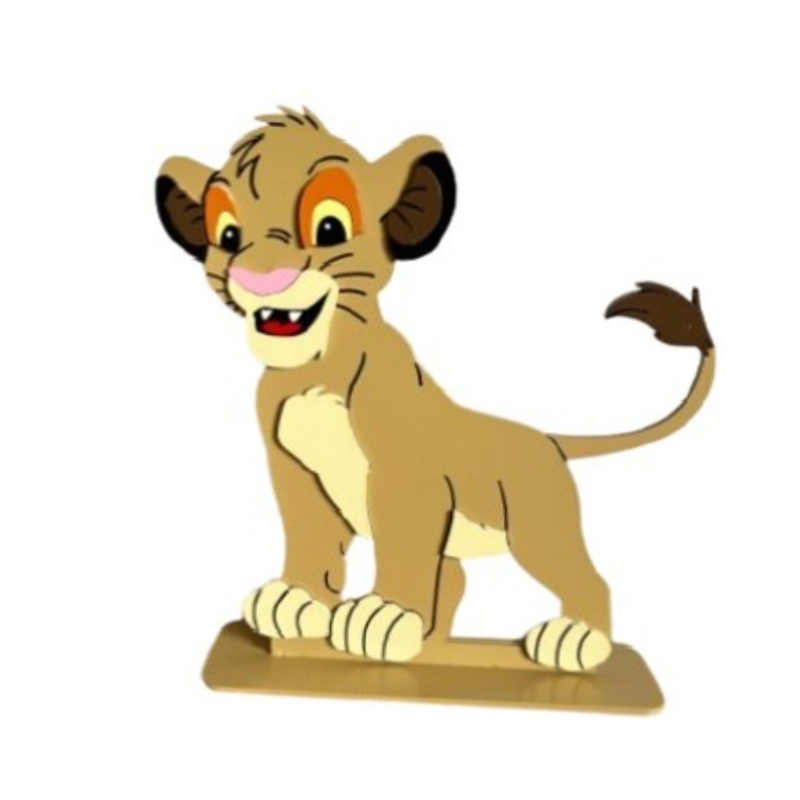 Display Rei Leão (Simba) - Jessica Souza de Macedo