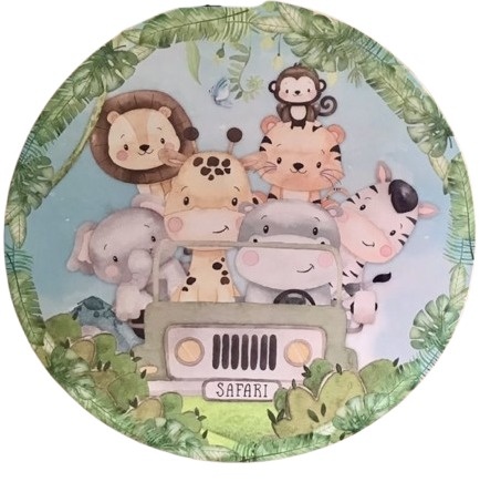 Painel Temático Safari - Jessica Souza de Macedo