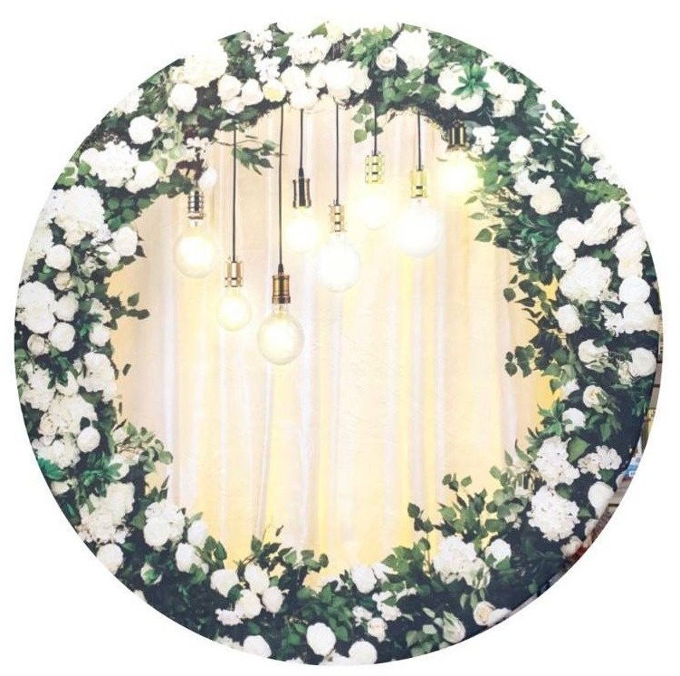 Painel Temático Floral Branco Com Pendentes - Jessica Souza de Macedo