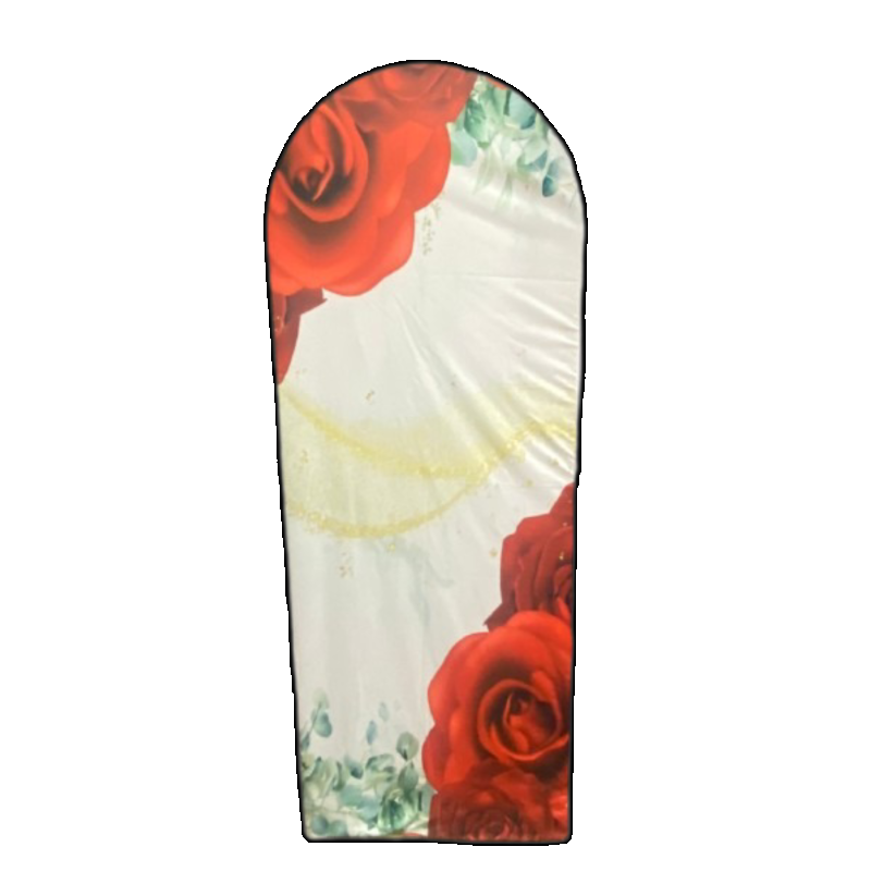 Painel Lateral/Romano Flores (Vermelha) - 0,70X2M - Jessica Souza de Macedo