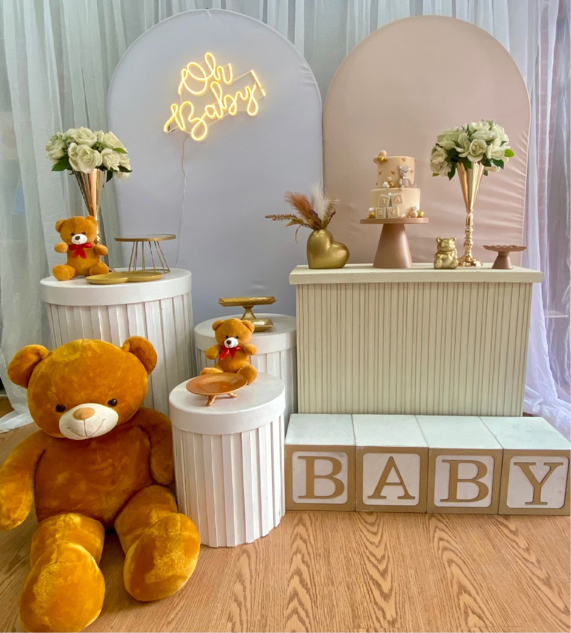Kit “Oh Baby” 🧸✨ Neutro (Modelo 03) - Jessica Souza de Macedo