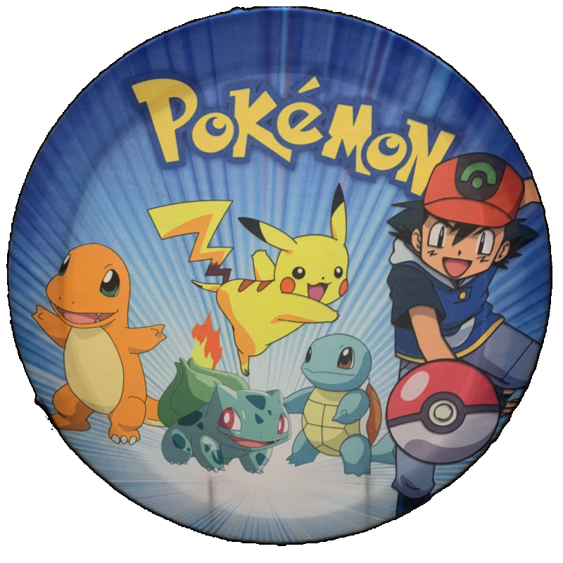 Painel Temático Pokemon 50Cm - Jessica Souza de Macedo
