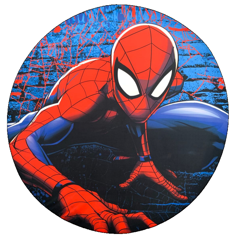 Painel Temático Homem Aranha (Azul) - Jessica Souza de Macedo