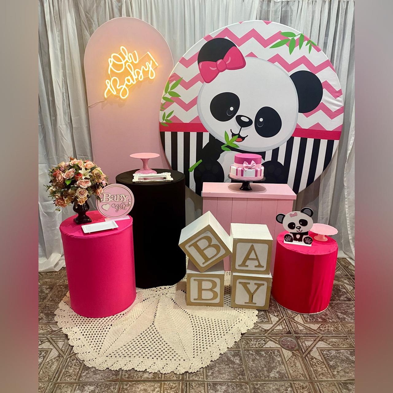 Panda (Menina) - Kit Diamante - Jessica Souza de Macedo