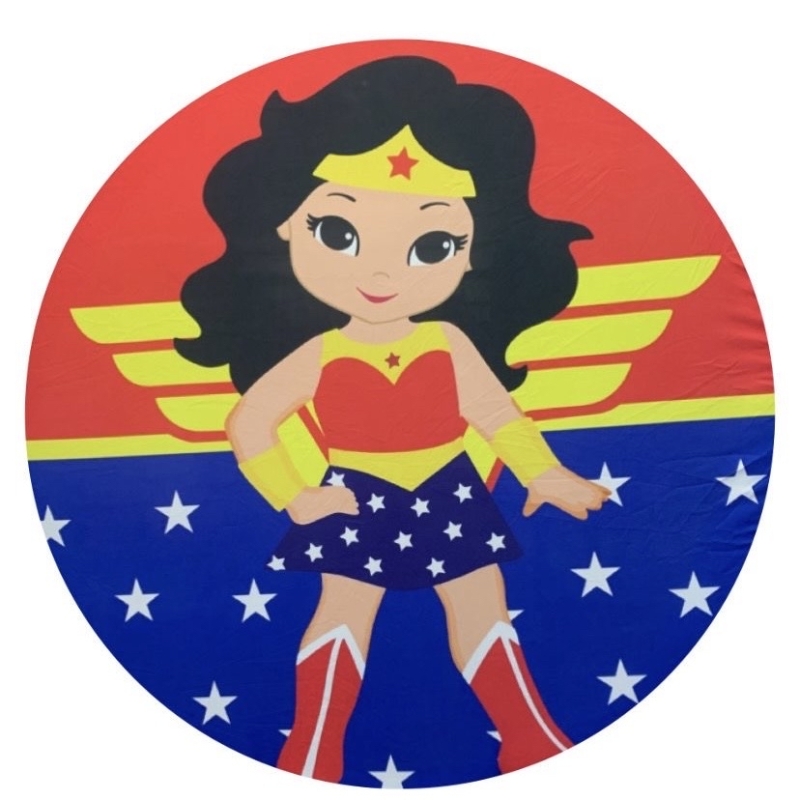 Painel Temático Mulher Maravilha (Cute) - Jessica Souza de Macedo