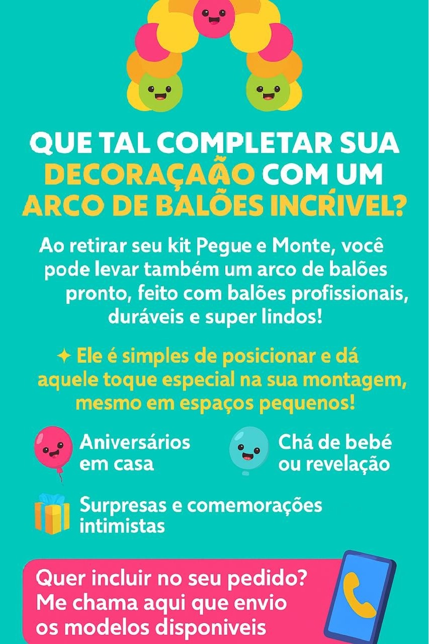 Balões - Arco Ggrande  - Jessica Souza de Macedo