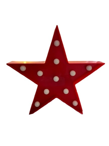 Display Estrela Vermelha - Jessica Souza de Macedo