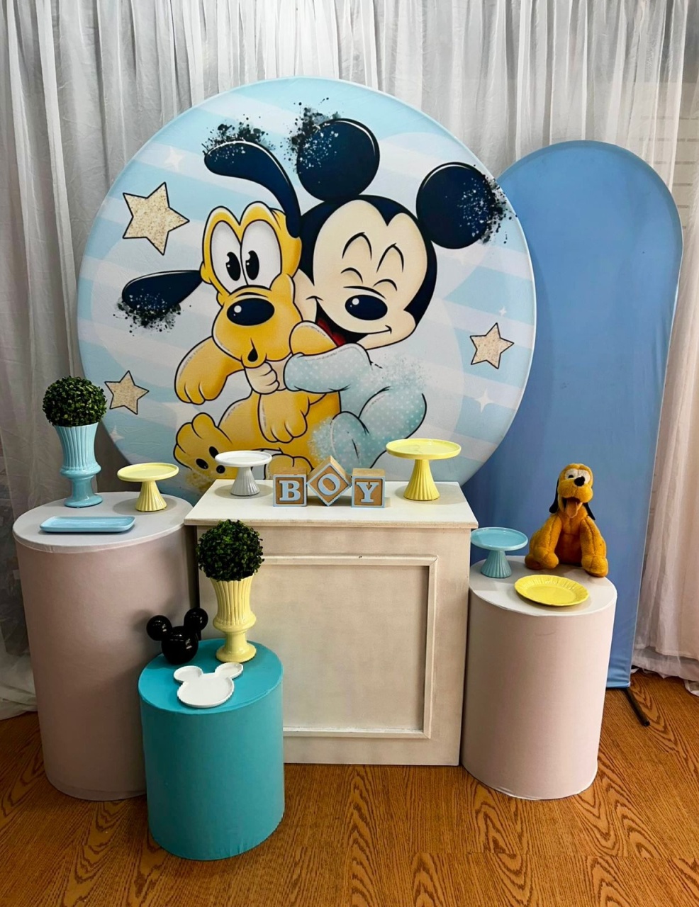 Pegue & Monte Mickey Baby - Kit Ouro - Jessica Souza de Macedo