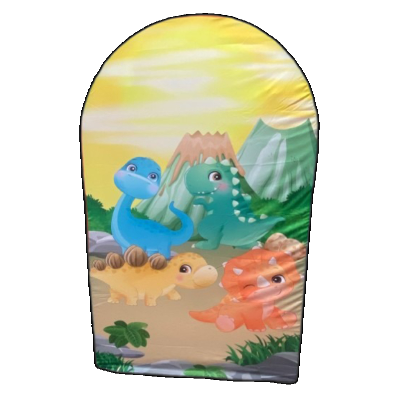 Painel Romano Dino Baby 1,5X2M Sublimado Em Tecido Capa Veste Fácil - Jessica Souza de Macedo