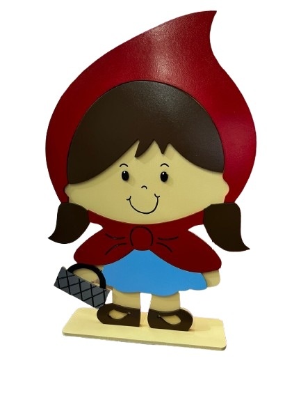 Display Chapeuzinho Vermelho - Jessica Souza de Macedo