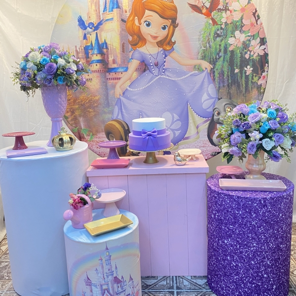 Princesa Sofia - Kit Prata - Jessica Souza de Macedo