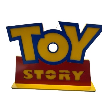 Display - Toy Story - ( Placa) - Jessica Souza de Macedo