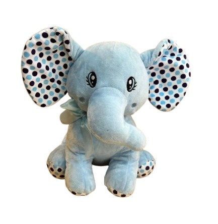 Pelucia - Elefante Azul - Jessica Souza de Macedo