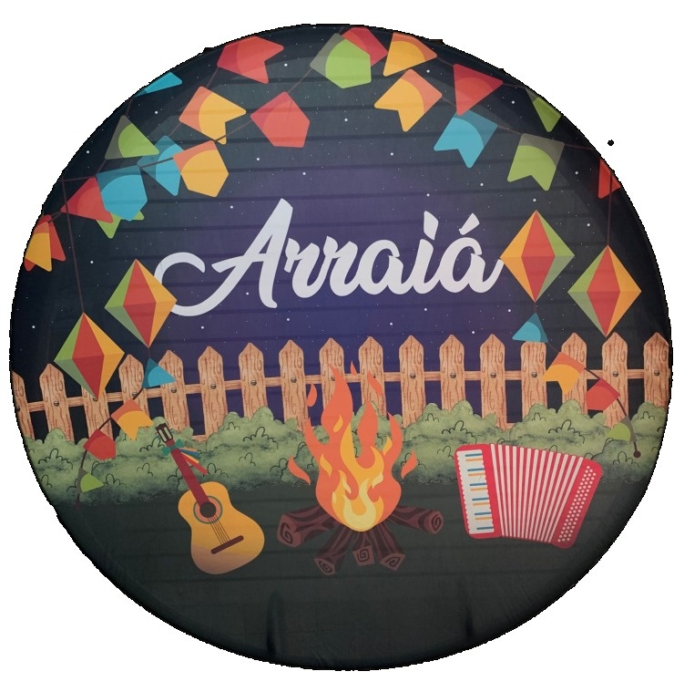 Painel Temático Arraiá- 50Cm - Jessica Souza de Macedo
