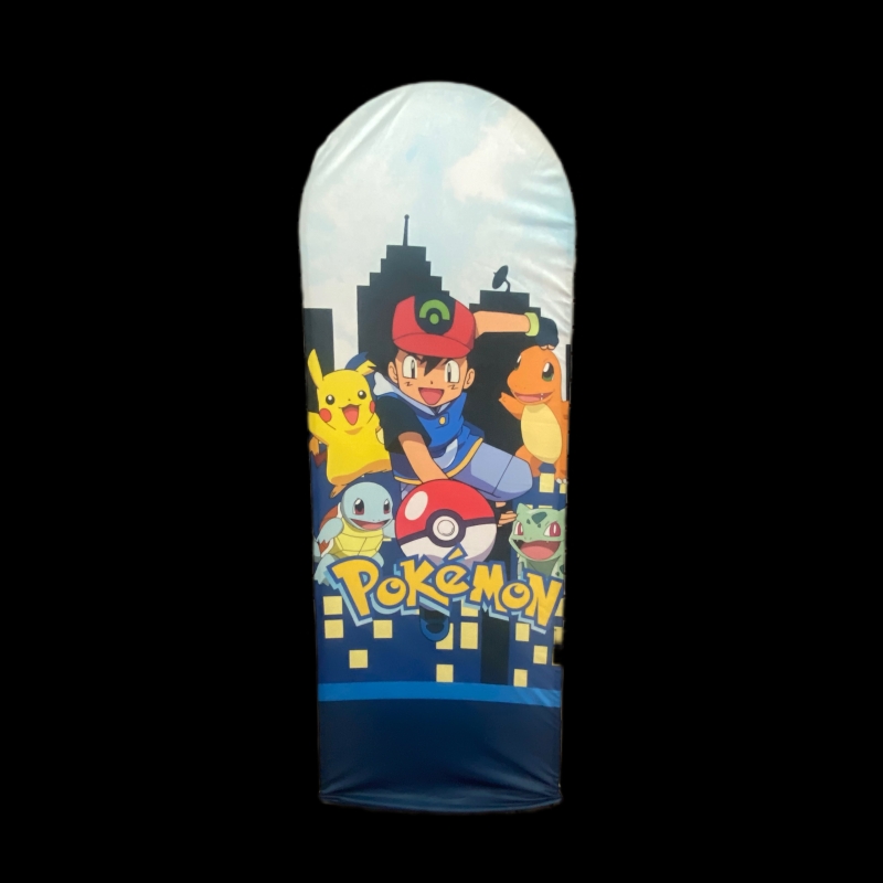 Painel Lateral/Romano Pokemon - 0,70X2M - Jessica Souza de Macedo