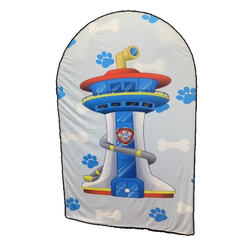 Painel Romano Patrulha Canina Azul - Jessica Souza de Macedo