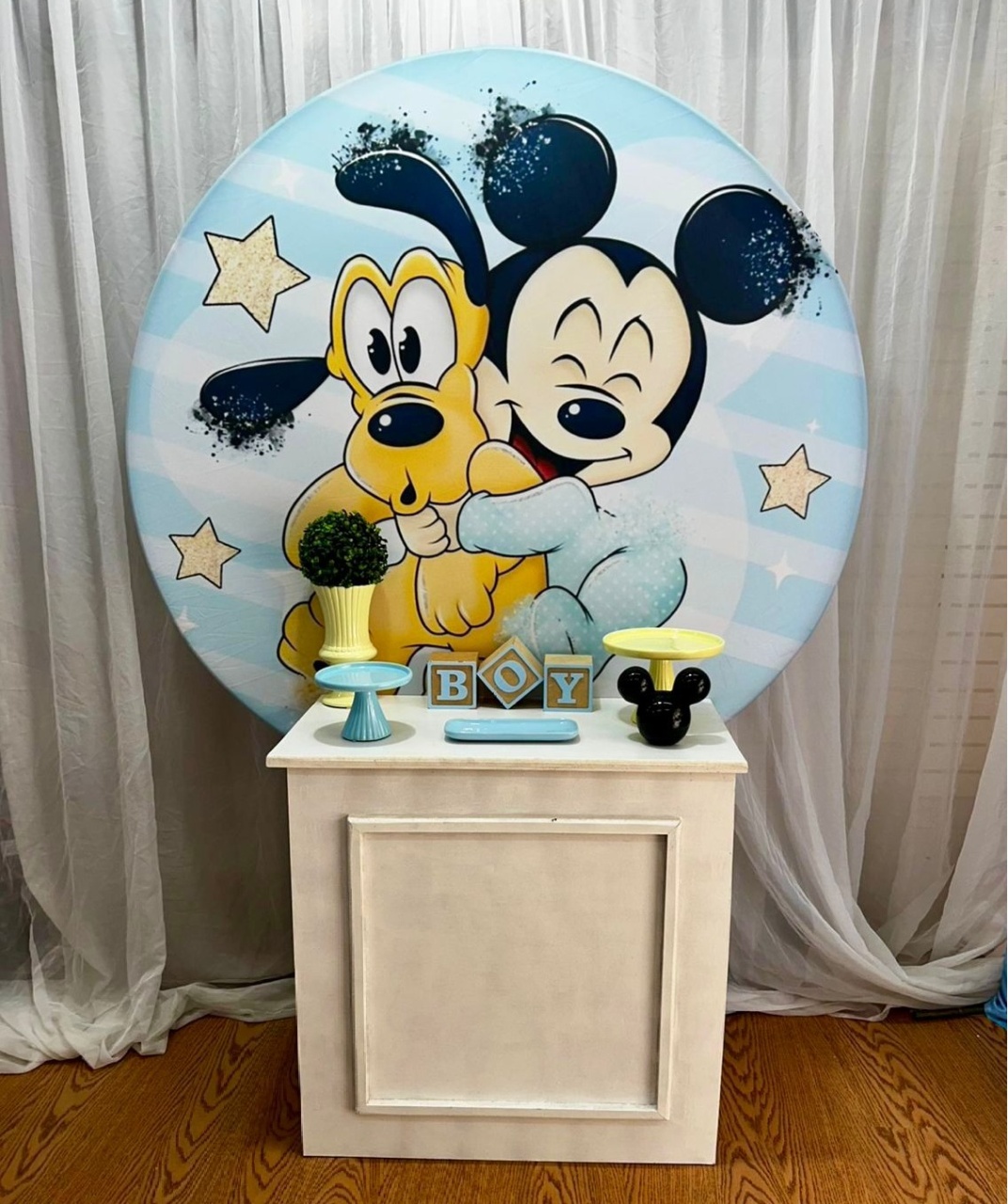 Pegue & Monte Mickey Baby - Kit Parabéns - Jessica Souza de Macedo