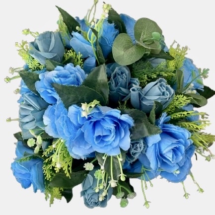 Arranjo Flor Permanente (Azul) - Jessica Souza de Macedo