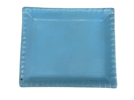 Prato Quadrado - Azul Candy - Jessica Souza de Macedo