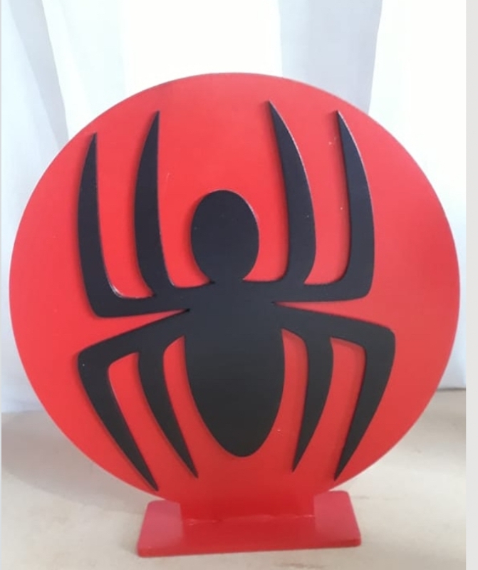 Display Homem Aranha (Escudo) - Jessica Souza de Macedo