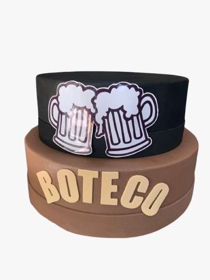 Bolo Fake Boteco - 2 Andares - Jessica Souza de Macedo