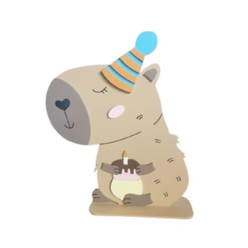 Display Capivara (Bolo) - Jessica Souza de Macedo