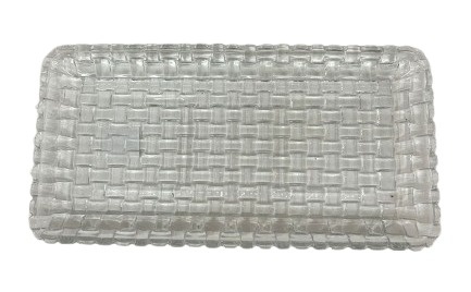 Bandeija Cristal Retangular  - Jessica Souza de Macedo