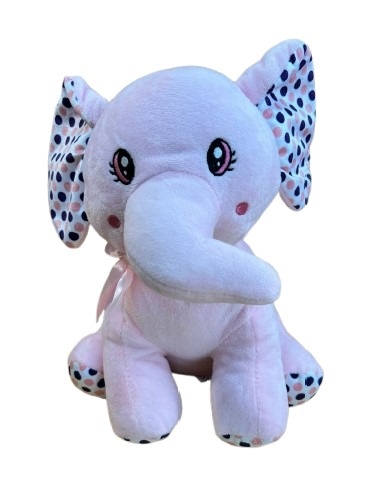 Pelucia - Elefante Rosa - Jessica Souza de Macedo