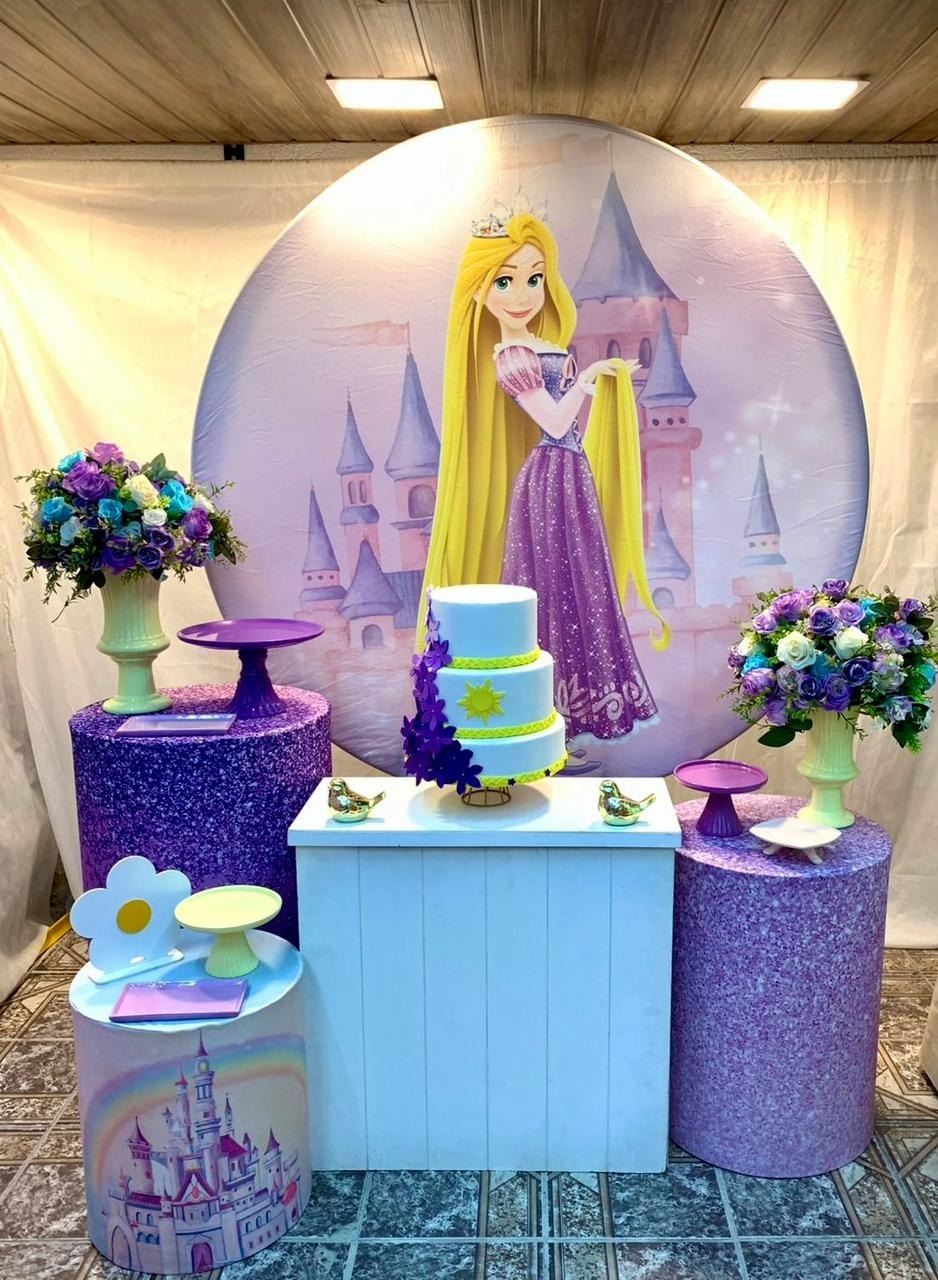 Pegue & Monte Rapunzel (Enrolados) - Kit Prata - Jessica Souza de Macedo