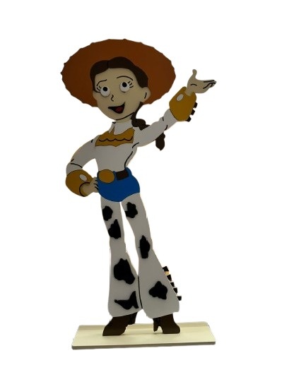 Display - Toy Story - ( Calboy - Jessie) - Jessica Souza de Macedo