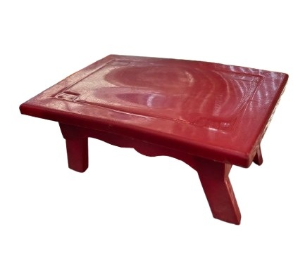 Bandeija Banquinho - Vermelho - Jessica Souza de Macedo