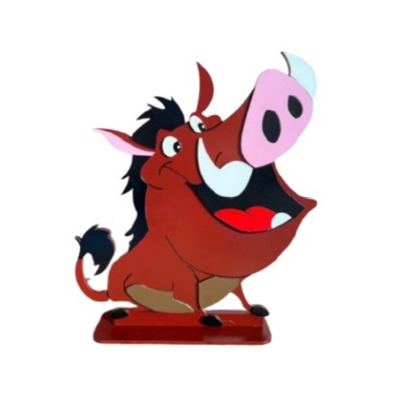 Display Rei Leão (Pumba) - Jessica Souza de Macedo