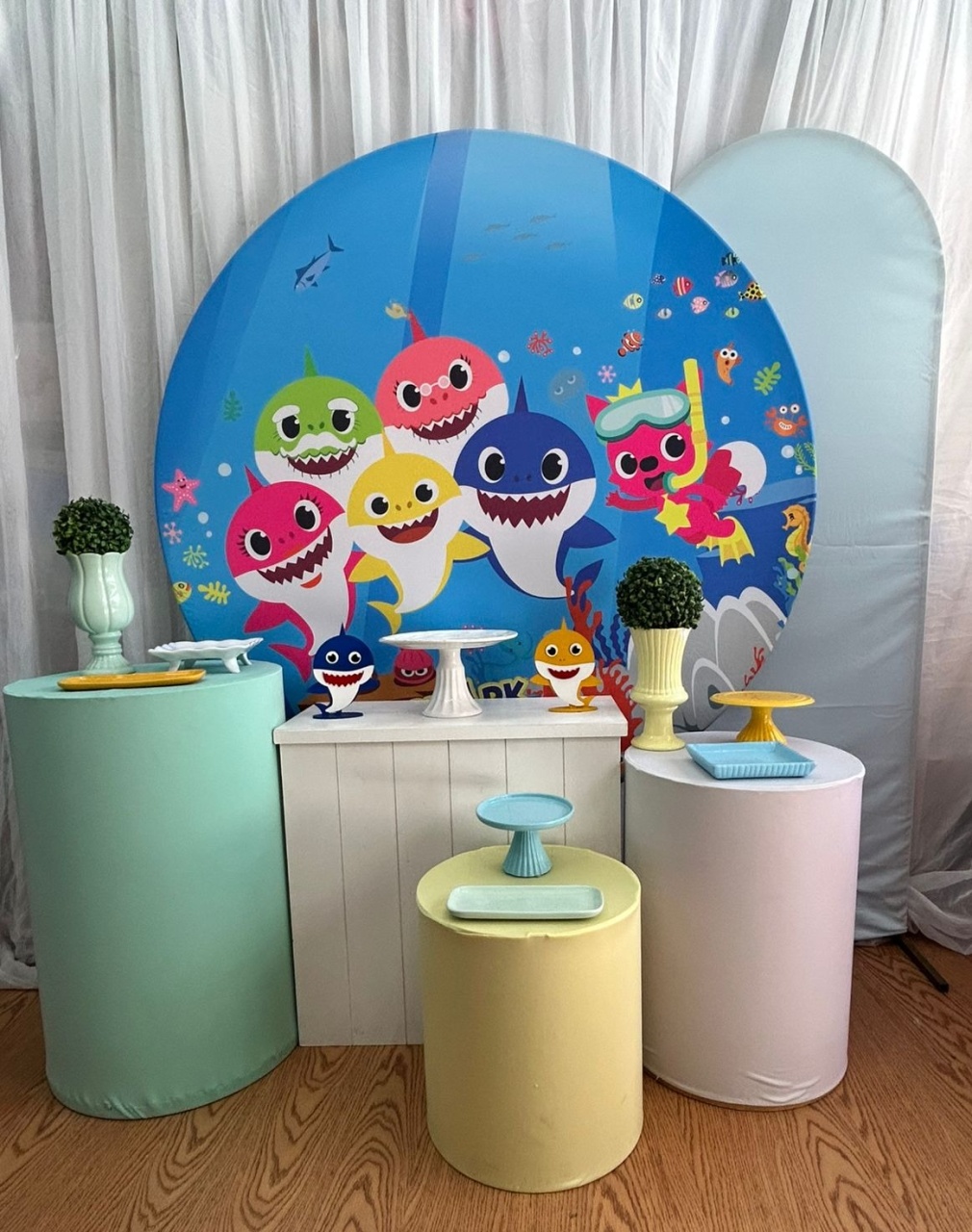 Pegue & Monte Baby Shark (Menino) - Kit Ouro - Jessica Souza de Macedo