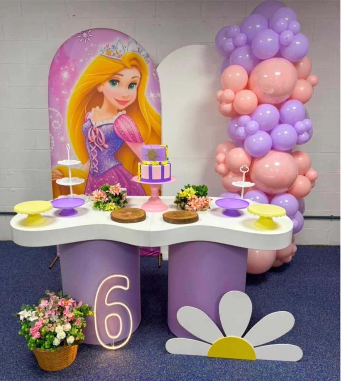 Rapunzel Enrolados - Natifestas