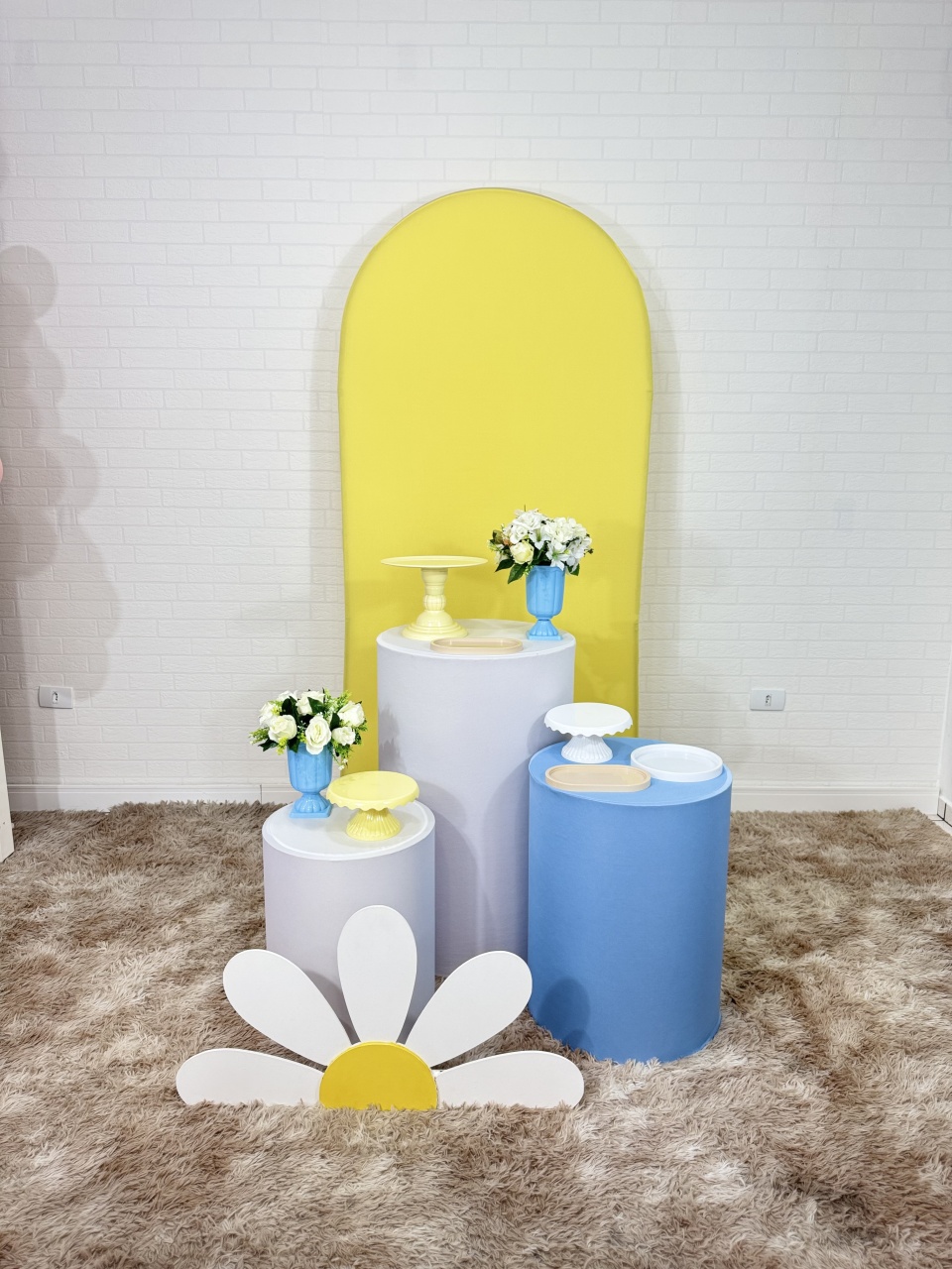 Margarida Amarelo E Azul - Natifestas