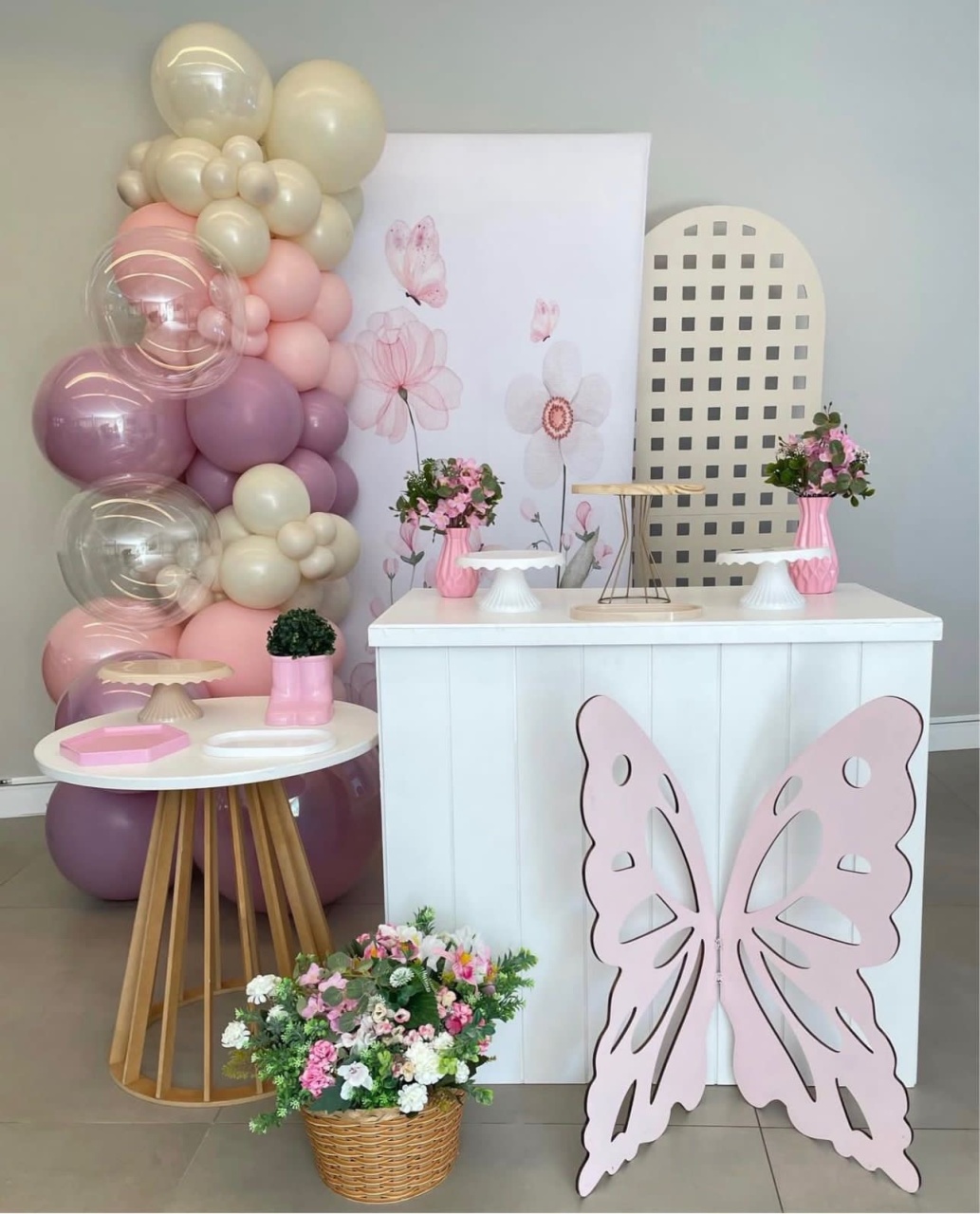 Flores E Borboletas - Natifestas